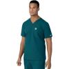 Carhartt Scrubs C16113 Force® Modern Fit V-Neck Top(Caribbean Blue)
