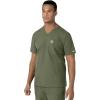 Carhartt Scrubs C16113 Force® Modern Fit V-Neck Top(Olive)