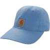 Carhartt Signature Canvas Baseball Cap Hat(Azure Blue)
