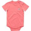 Carhartt Unisex Baby, Short-sleeve Bodysuit Pocket T-shirt(Dubarry Pink)