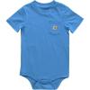 Carhartt Unisex Baby, Short-sleeve Bodysuit Pocket T-shirt(French Blue)