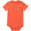 Carhartt Unisex Baby, Short-sleeve Bodysuit Pocket T-shirt(Grenadine)
