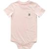 Carhartt Unisex Baby, Short-sleeve Bodysuit Pocket T-shirt(Potpourri Light Pink)