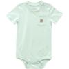 Carhartt Unisex Baby, Short-sleeve Bodysuit Pocket T-shirt(Surf Spray)