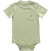 Carhartt Unisex Baby, Short-sleeve Bodysuit Pocket T-shirt(Tea Green)