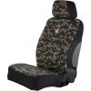 Carhartt Universal Nylon Duck Canvas Fitted Bucket Seat Cover, Durable Seat Protection with Rain Defender, Single, Black(Blind Duck Camo)