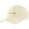 Carhartt Women’s Canvas Embroidered Graphic Cap(Undyed Ecru)