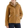Carhartt Women’s Flame-Resistant Full Swing Quick Duck Sherpa-Lined Jacket(Carhartt Brown)