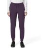 Carhartt Women’s Force Cross-Flex Modern Fit Cargo Jogger Scrub Pants(Black Plum)
