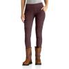 Carhartt Women’s Force Fitted Midweight Utility Legging(Blackberry)