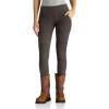 Carhartt Women’s Force Fitted Midweight Utility Legging(Dark Coffee)