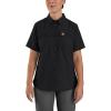 Carhartt Women’s Force Relaxed Fit Lightweight Short Sleeve Shirt(Black)