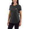 Carhartt Women’s Force Relaxed Fit Midweight Pocket T-Shirt(Carbon Heather)