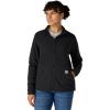 Carhartt Women’s Full-Zip Relaxed Fit Fleece Jacket(Black)