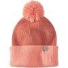 Carhartt Women’s Knit Pom-Pom Cuffed Beanie(Apricot Cider)