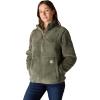 Carhartt Women’s Loose Fit Fleece Pullover(Dusty Olive)