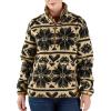 Carhartt Women’s Loose Fit Fleece Pullover(Oat Milk/Black Fairisle)