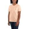 Carhartt Women’s Loose Fit Heavyweight Short-Sleeve Pocket T-Shirt(Cantaloupe Heather)