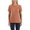 Carhartt Women’s Loose Fit Heavyweight Short-Sleeve Pocket T-Shirt(Ginger Heather)
