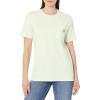 Carhartt Women’s Loose Fit Heavyweight Short-Sleeve Pocket T-Shirt(Hint of Lime)