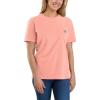 Carhartt Women’s Loose Fit Heavyweight Short-Sleeve Pocket T-Shirt(Sun Bloom)