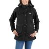 Carhartt Women’s Loose Fit Washed Duck Coat(Black)