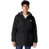 Carhartt Womens Rain Defender® Loose Fit Lightweight Insulated Hooded Coat(Black)