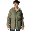 Carhartt Womens Rain Defender® Loose Fit Lightweight Insulated Hooded Coat(Dusty Olive)