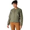 Carhartt Women’s Rain Defender® Loose Fit Lightweight Insulated Jacket(Dusty Olive)