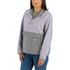 Carhartt Women’s Rain Defender Relaxed Fit Lightweight Coat(Lilac Haze/Asphalt)