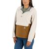 Carhartt Women’s Rain Defender Relaxed Fit Lightweight Coat(Malt/Carhartt Brown)