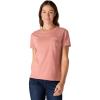 Carhartt Womens Relaxed Fit Lightweight Short Sleeve Garment Dye Pocket T-Shirt(Rose Tint)