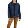 Carhartt Women’s Relaxed Fit Midweight Denim Overshirt(Basin)