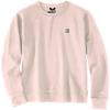 Carhartt Women’s Relaxed Fit Midweight French Terry Crewneck Sweatshirt(Georgia Peach)