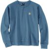 Carhartt Women’s Relaxed Fit Midweight French Terry Crewneck Sweatshirt(Thundercloud)