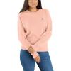 Carhartt Women’s Relaxed Fit Midweight French Terry Crewneck Sweatshirt(Tropical Peach)