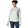 Carhartt Women’s Relaxed Fit Midweight Graphic Crewneck Sweatshirt(Heather Grey)