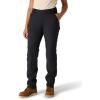 Carhartt Womens Rugged Flex Relaxed Fit Canvas Double-Front Pant(Black)