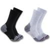 Carhartt Women’s SC0812W Women’s Force® Lightweight Crew Sock 2-Pack(Assorted)