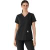 Carhartt Womens Scrub Top(Black)