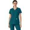 Carhartt Womens Scrub Top(Caribbean Blue)