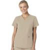 Carhartt Womens Scrub Top(Khaki)