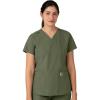 Carhartt Womens Scrub Top(Olive)