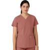 Carhartt Womens Scrub Top(Wild Rose)