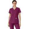 Carhartt Womens Scrub Top(Wine)