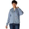 Carhartt Women’s TENCEL Fiber Series Loose Fit Full-Zip Sweatshirt(Light Faded Navy)