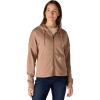 Carhartt Women’s TENCEL Fiber Series Loose Fit Full-Zip Sweatshirt(Soft Sepia)