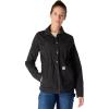 Carhartt Women’s TENCEL Fiber Series Relaxed Fit Canvas Coat, Black, Medium