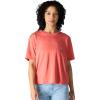 Carhartt Women’s Tencel Fiber Series Loose Fit Short-Sleeve Pocket T-Shirt (Also Available in Plus Sizes)(Dusty Cedar)
