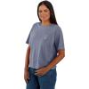 Carhartt Women’s Tencel Fiber Series Loose Fit Short-Sleeve Pocket T-Shirt (Also Available in Plus Sizes)(Wisteria)